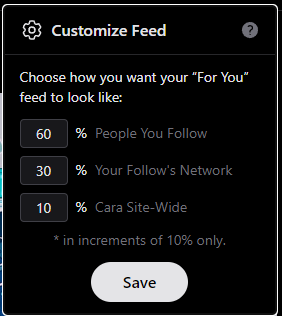 I like that option being customizable.