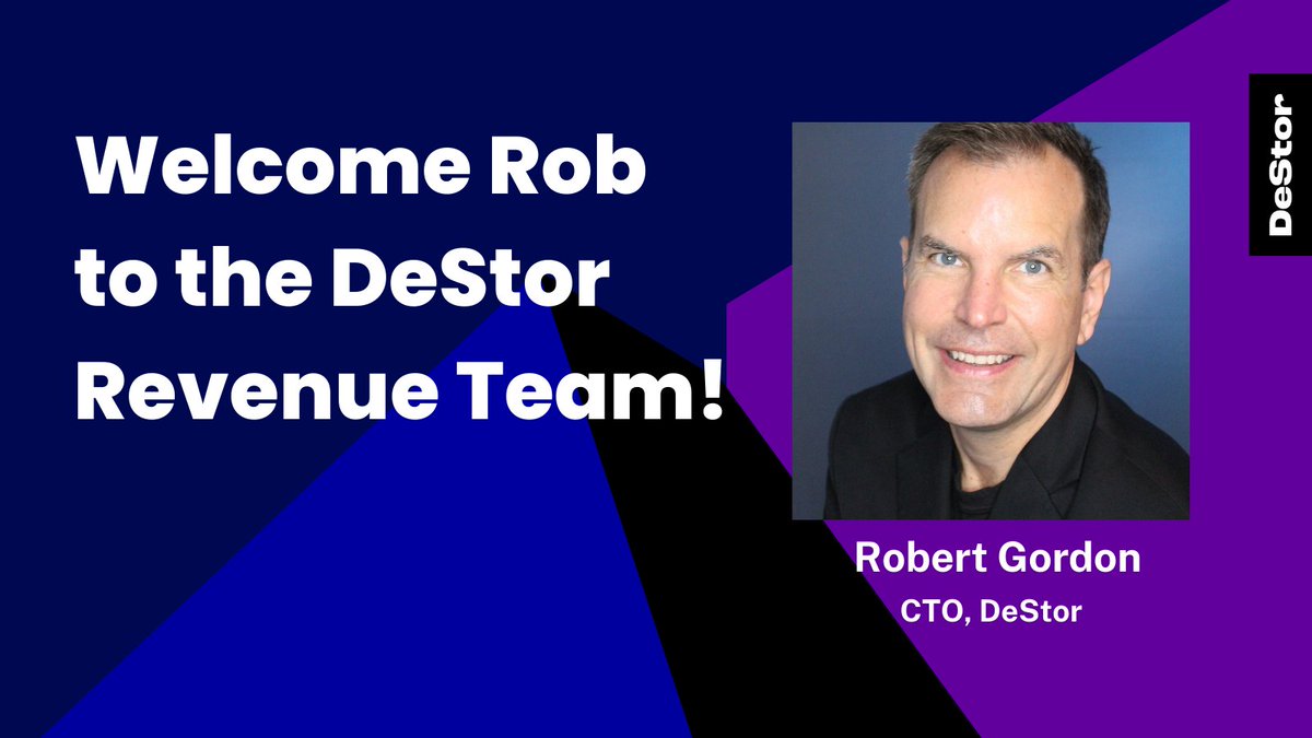 FilecoinDeStor's tweet image. We are excited to welcome Rob to the DeStor revenue team! With decades of storage expertise from NetApp, HP, SolidFire, and CenturyLink, he’s set to bring exceptional value to our clients and partners. Welcome aboard, Rob! 🌟 #TeamDeStor #TechExpertise #CTO