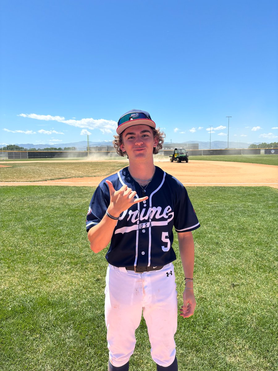 F: <a href="/usaprimeco/">USA Prime Colorado</a> Purge 16U 11, Greeley Grays 3
PoG: Chase Wheeler 2-3, 2 RBI, R