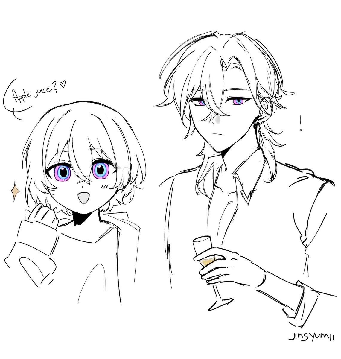 #aventurine  that's not apple juice, kakavasha 😭