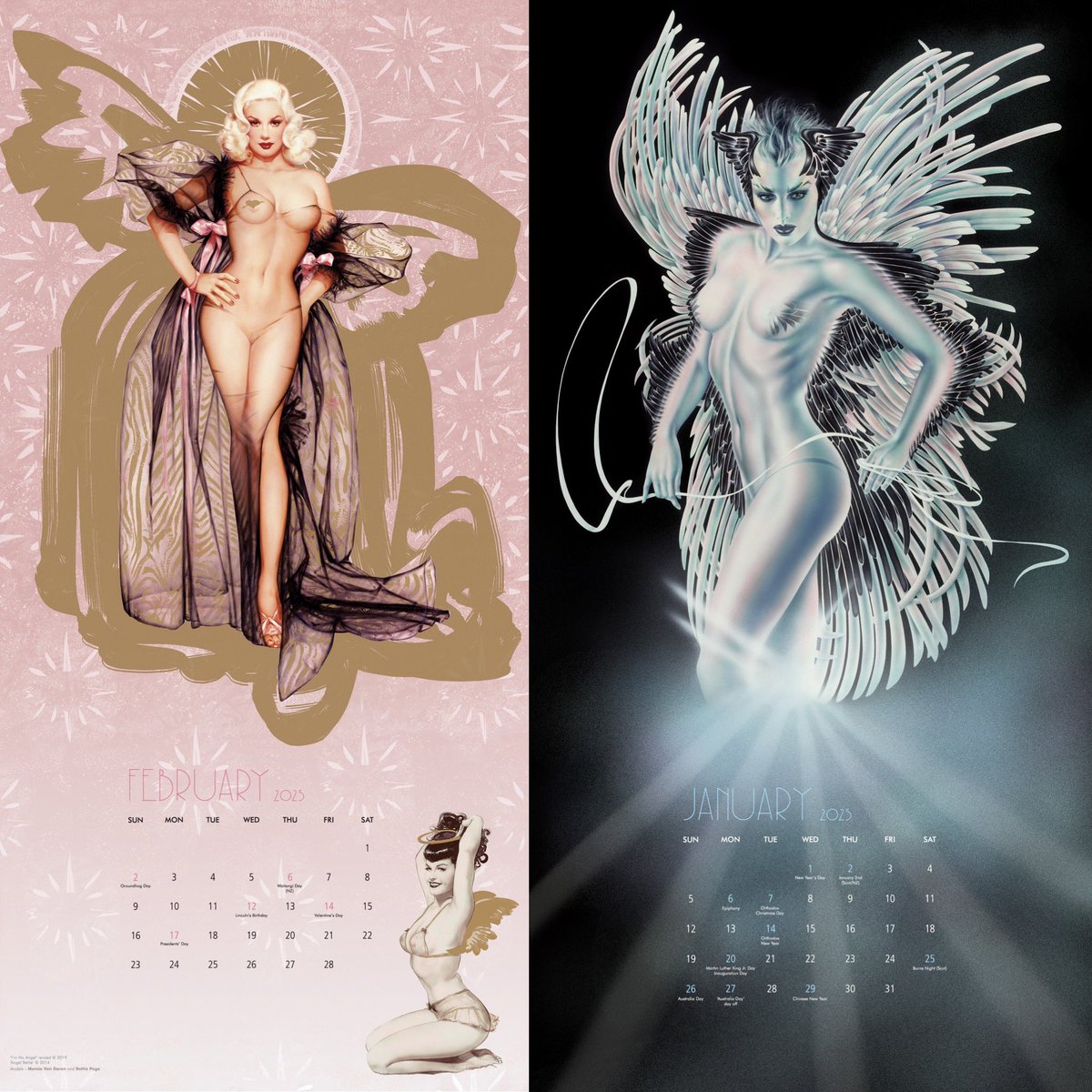OliviaPinupArt's tweet photo. LAST CALL! OVER TONIGHT! 7PMโผ๏ธ๐ฅ
the #Olivia2025PinupCalendar @Kickstarter campaign
POSTCARDS & STICKERS are FREE with a pledge for a signed calendar.
๐๐ป https://t.co/7HkvOMJyPD
#pinupcalendar #Art #BettiePage #cheesecake #pinup #OliviaDeBerardinis #OliviaPinupArt https://t.co/dviEEQjMkJ