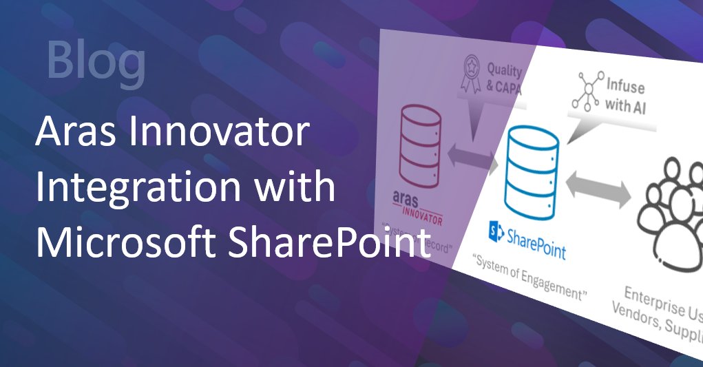 Aras Innovator Integration with Microsoft SharePoint - 
Three Steps Manufacturers can take to Reduce the Cost of Quality
vdr.com/vdr-blog/2024/…