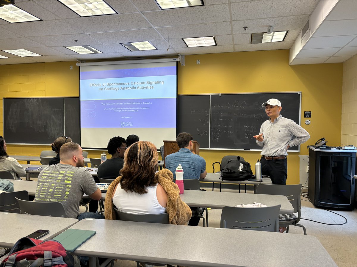 Our inaugural cartilage working group meeting <a href="/UDelaware/">Univ. of Delaware</a> ! Thank you Lucas Lu lab for organizing 🥳 @ElliottLab <a href="/CharlesDhong/">Charles Dhong</a> <a href="/ParrenoJustin/">Justin Parreno</a> <a href="/limjoohyun/">Joohyun (Jason) Lim</a> David Burris Chris Pryce <a href="/stephaniegcone/">Stephanie Cone, PhD</a> Michael Axe