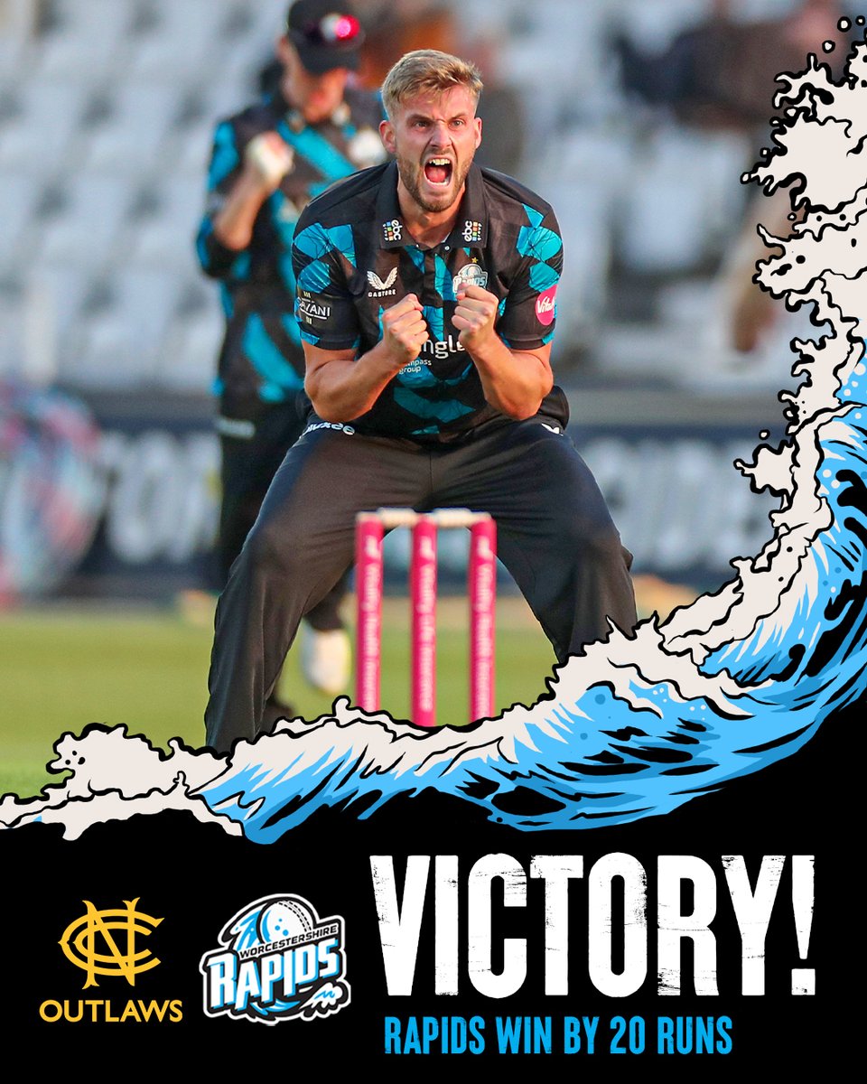 WorcsCCC's tweet photo. We do it again at Trent Bridge!

These Rapids 🙌

#COYR 🌊 https://t.co/sKOpEhcq4a