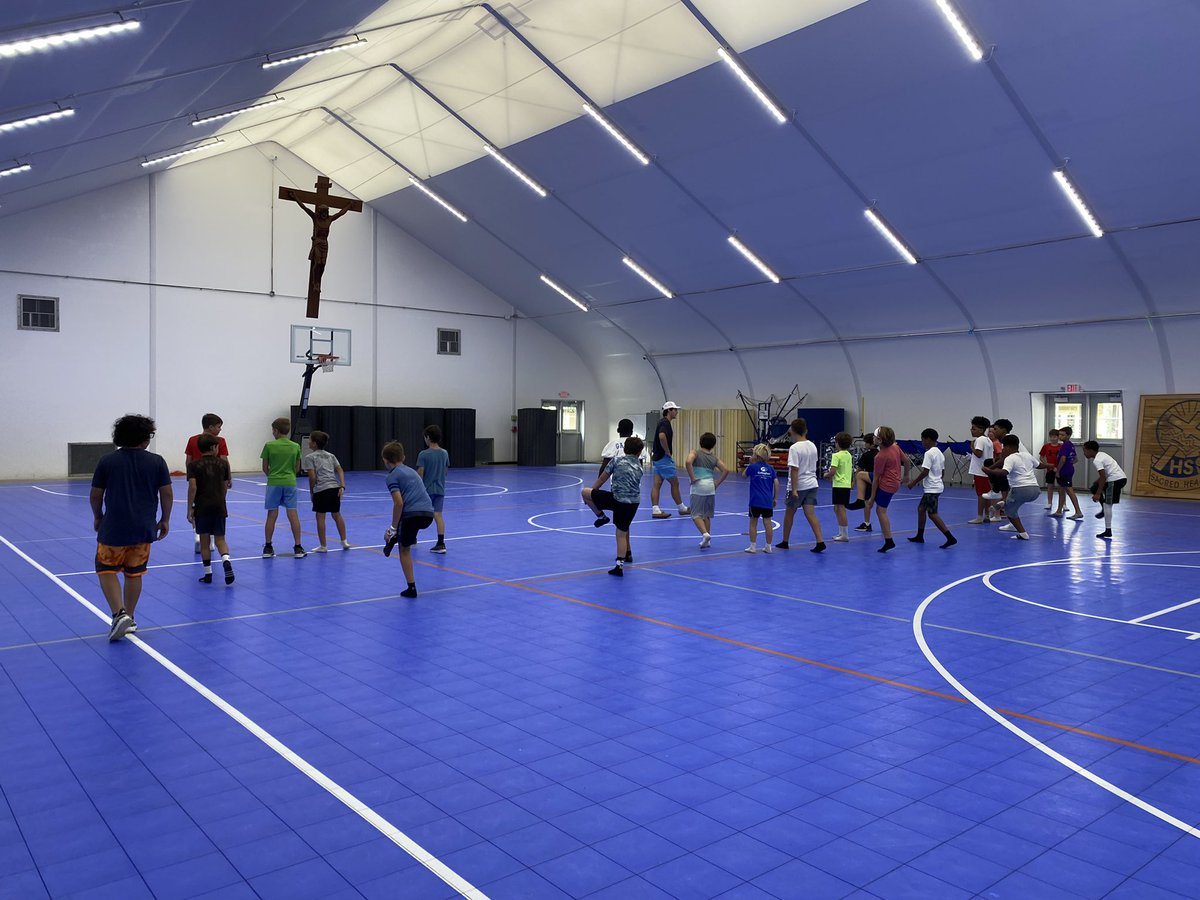 SLCHSFB's tweet image. Lil’ Saints Football Camp 2024 in the books

Our varsity players shared the gospel message through the game of football with kids throughout SWLA 

It isn’t too late to sign up for our 7th and 8th grade camp June 17-20