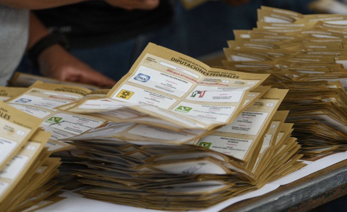 ❌ Morena no alcanza mayoría calificada en el Senado, según datos finales del PREP
Chécalos 
🔗  ow.ly/y5h050Sbcpq