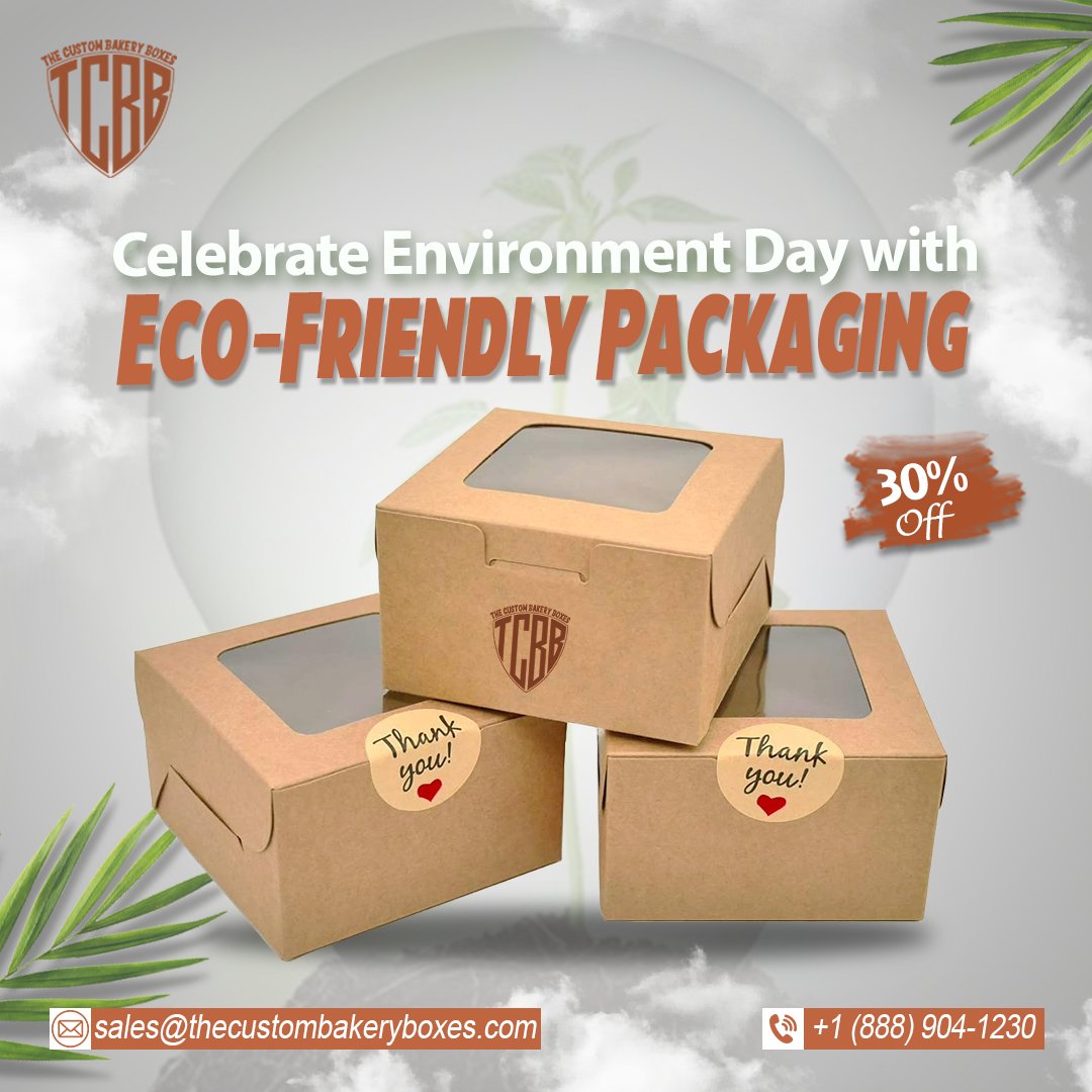 custombakerybox's tweet photo. Celebrate Environment Day with eco-friendly packaging! Visit More: https://t.co/s264NIx9Cc sales@thecustombakeryboxes.com
Call Us: +1 (888) 904-1230
#thecustombakeryboxes #business #wednesdayvibe #Juneteenth #50Cent #packging #PakvsUSA https://t.co/3X2CPDfFAa