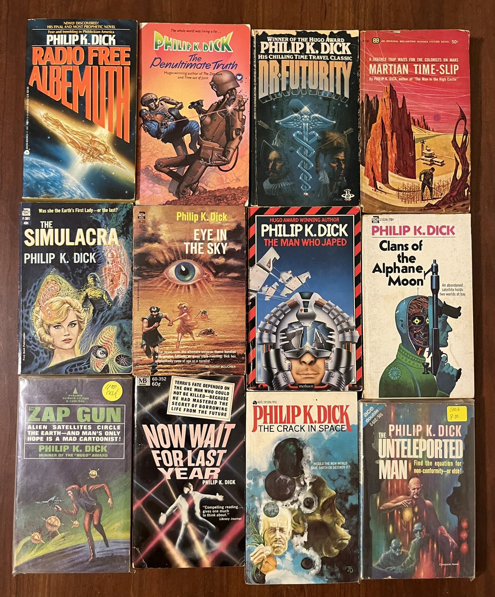 PaperbackPapa's tweet image. I found these today at a Friends of the Library sale. With all the other stuff I bought they ended up being ten cents apiece.