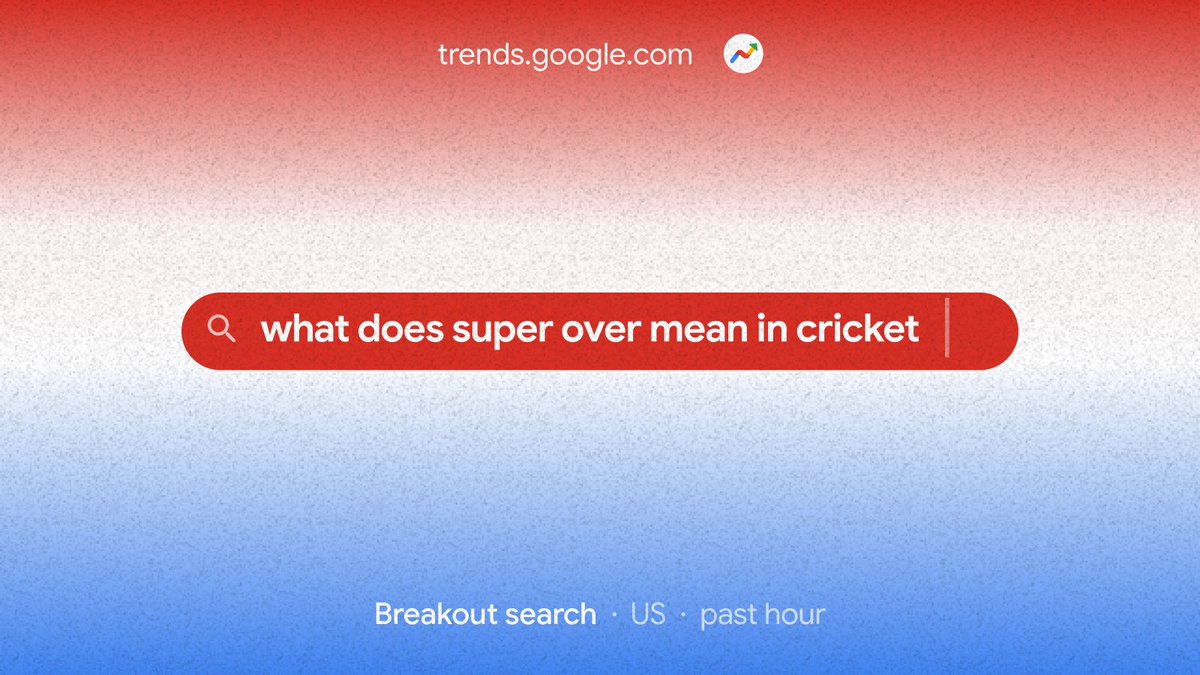 GoogleTrends's tweet photo. Everyone in the US trying to learn more about cricket after that #PakvsUSA match 

#T20WorldCup https://t.co/tJpw10OxLP