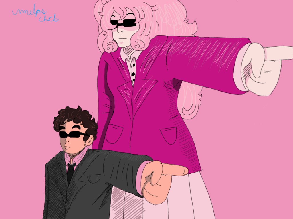 jherika3's tweet photo. Stevie and rose diamond #stevenuniverse https://t.co/7RhFuex4aU