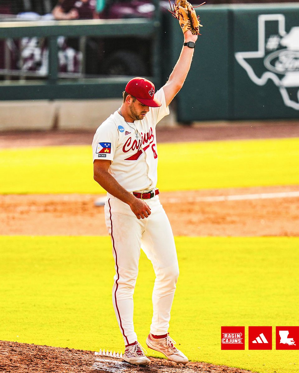 RaginCajunsBSB's tweet photo. 𝗧𝗜𝗣 𝗢𝗙 𝗧𝗛𝗘 𝗖𝗔𝗣 🧢

81 career appearances on the mound for David Christie ranks fifth all-time in school history 📚

#GeauxCajuns | #WaterHoseBoys https://t.co/8zyPrdL3IF