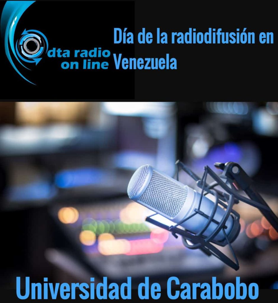 dtaradio's tweet photo. Desde la DTA Radio Online saludamos a todos aquellos que forman parte del maravilloso mundo de la radiodifusión 📻🎙️📡

Feliz día 🎧 https://t.co/fxyCLBeucO