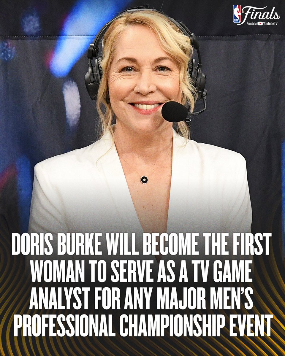 Doris Burke will make history when the NBA Finals tip off 👏 👑