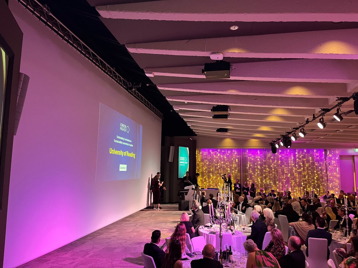 London Higher (@londonhigher) on Twitter photo 👏 <a href="/UniofReading/">Uni of Reading</a> win Outstanding Contribution to Sustainability Leadership in London at the #LondonHigherAwards
This award was kindly supported by <a href="/AdvanceHE/">Advance HE</a> 👏 <a href="/UniofReading/">Uni of Reading</a> win Outstanding Contribution to Sustainability Leadership in London at the #LondonHigherAwards
This award was kindly supported by <a href="/AdvanceHE/">Advance HE</a>