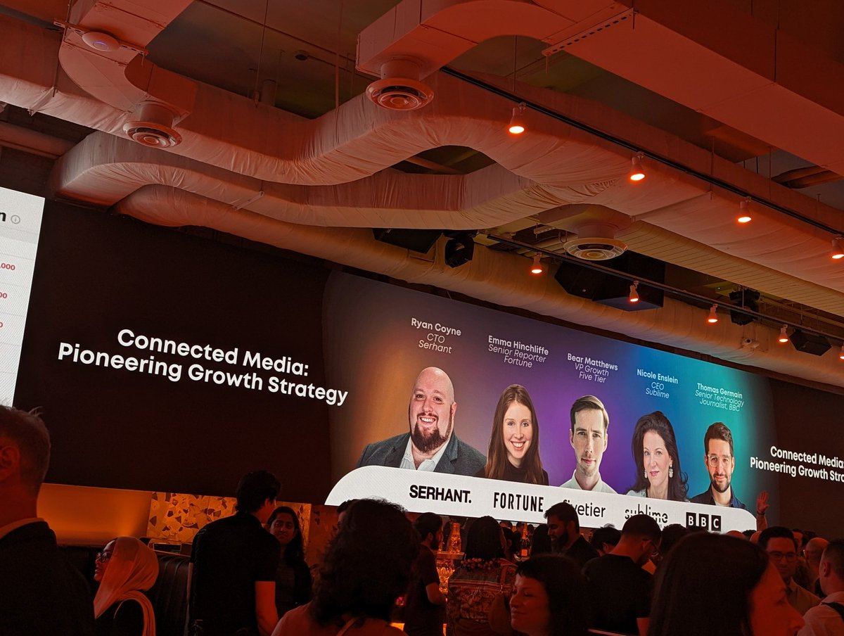 "Humanity does not have a technology problem. Technology has a human problem." 

Connected Media panel at #NYTechWeek

#NYTW