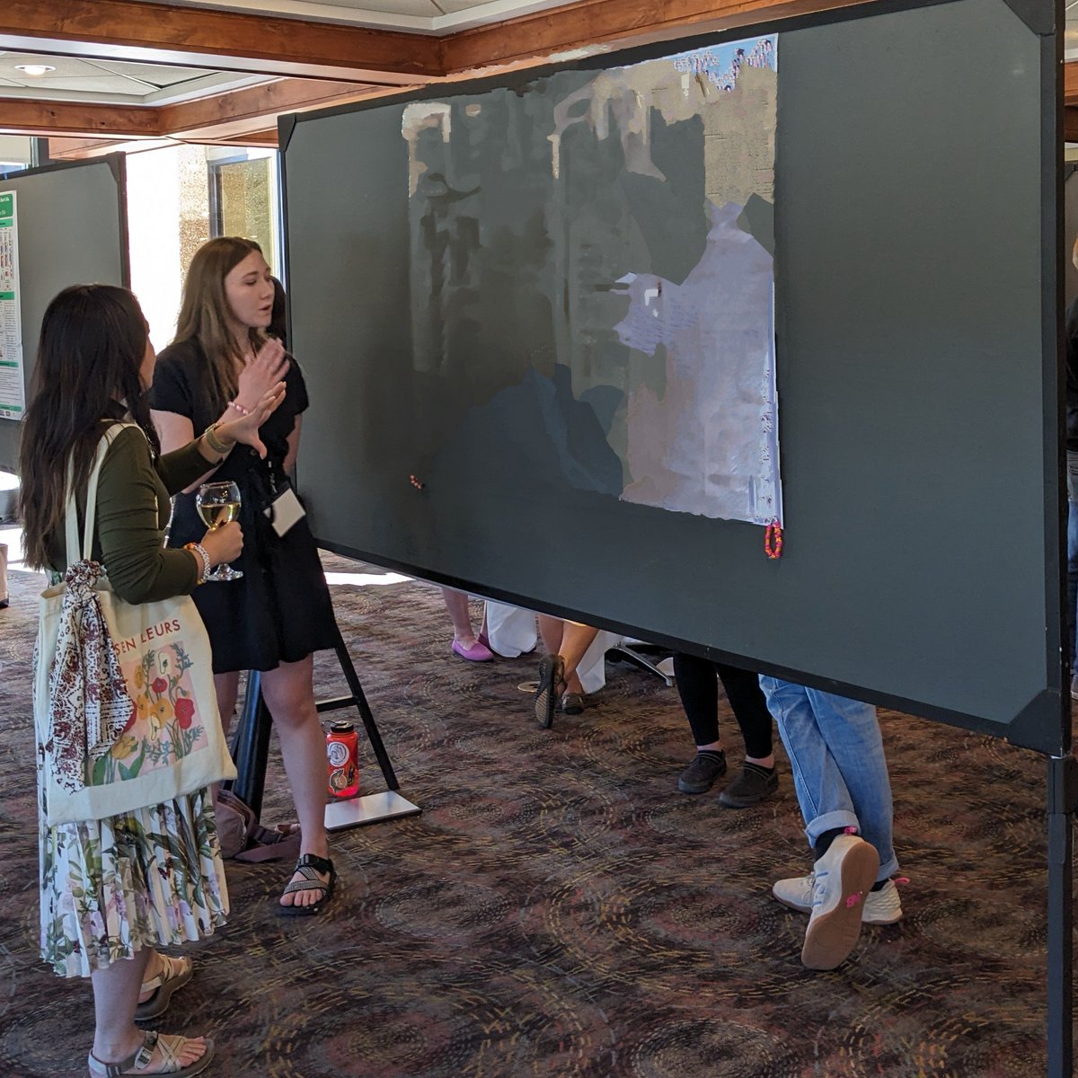 jlewillett's tweet photo. Started &amp; ended the week with great presentations from @HaeberleAmanda, Alex, Emily, &amp; @RuthlessRuth15 at #WindRiver2024!  Thanks to the organizers for the opportunities &amp; the focus on trainees.  Super fun week of science &amp; mountains!  #proudPI https://t.co/4LkCXvBI5E