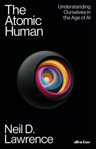 Shrankhla193's tweet photo. Understanding ourselves in the Age of AI. Wonderful conversation between the author @lawrennd and @ginasue at the book launch of *The Atomic Human* 
@ai_cam_mission
@MCTDCambridge 
Looking forward to reading this... https://t.co/1vAqLnPxMk