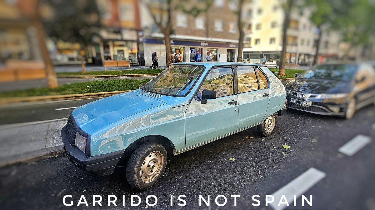 Garrido is not Spain

#garridoisnotspain #Salamanca #Garridonorte #Barriogarrido #citroenvisa