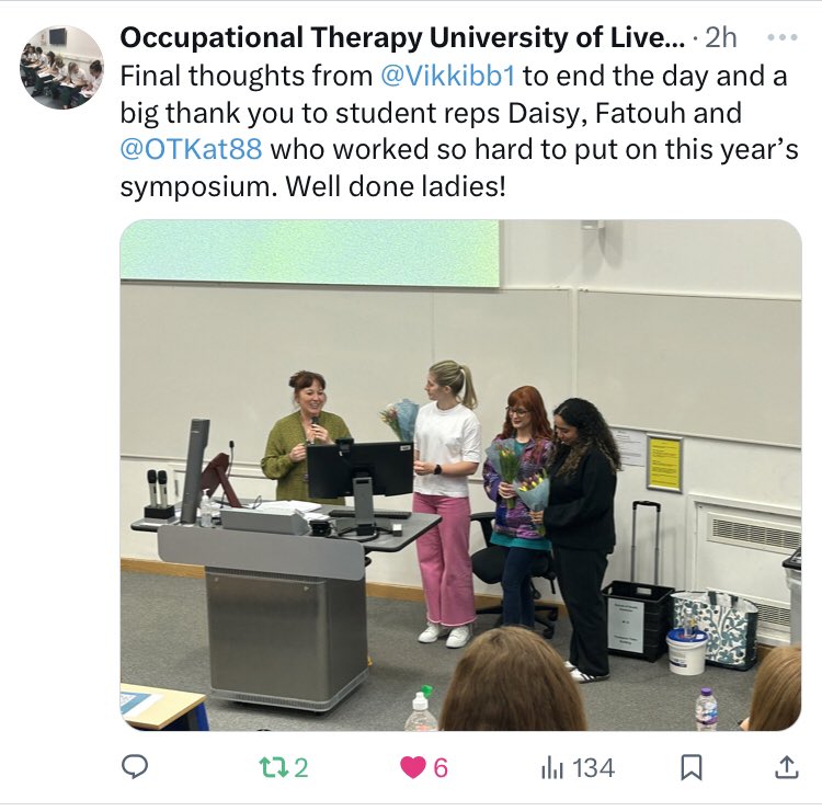 OTKat88's tweet photo. Thank you to everyone who came along and made today a success. I’d tag you all but I’m ageing rapidly and losing the will to social media 😅👍🏻🫶🏻 Thank you to everyone for their kind words about my little talk 💚 https://t.co/0JDLTZDuas