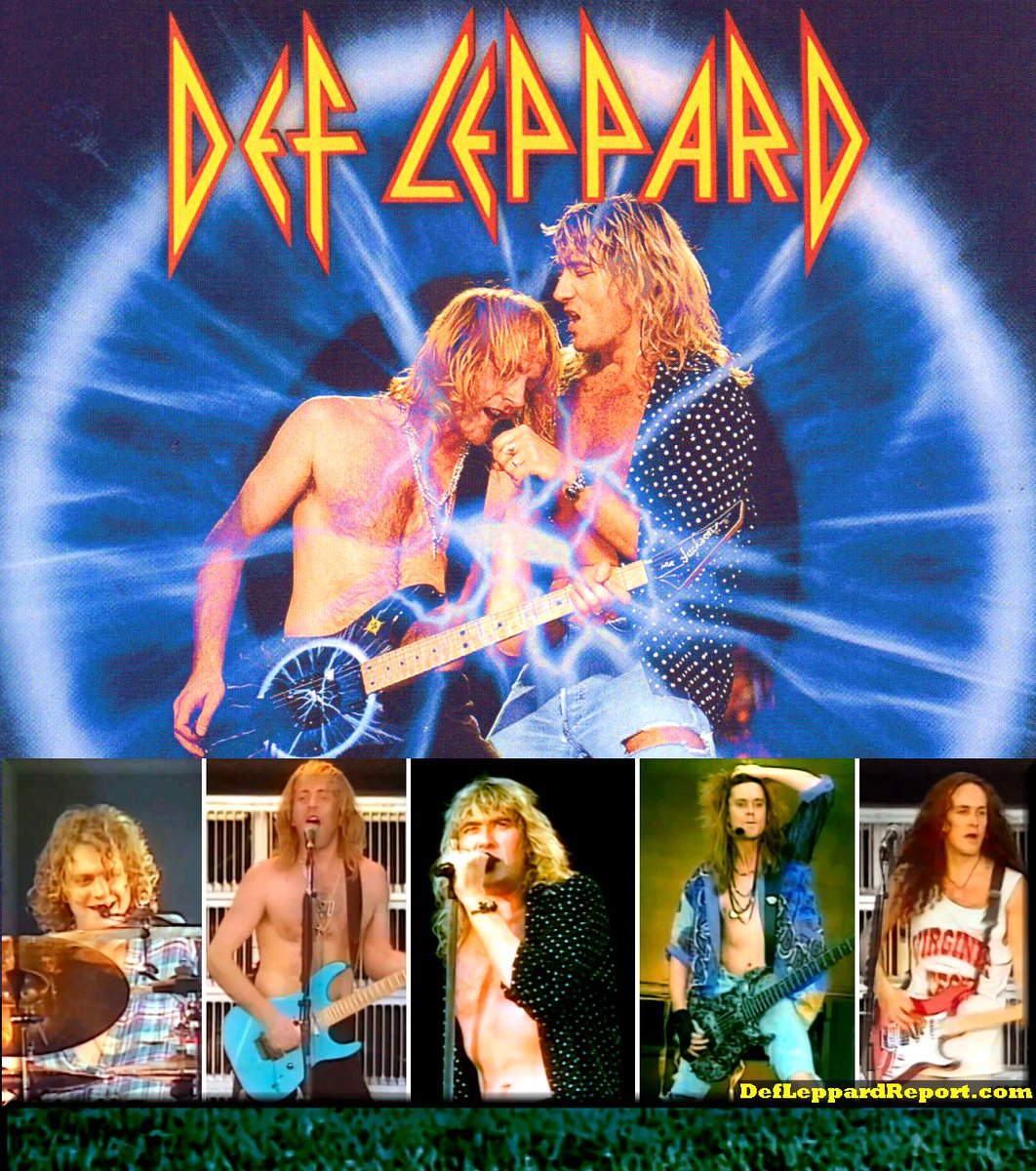 Def Leppard 80s Poster