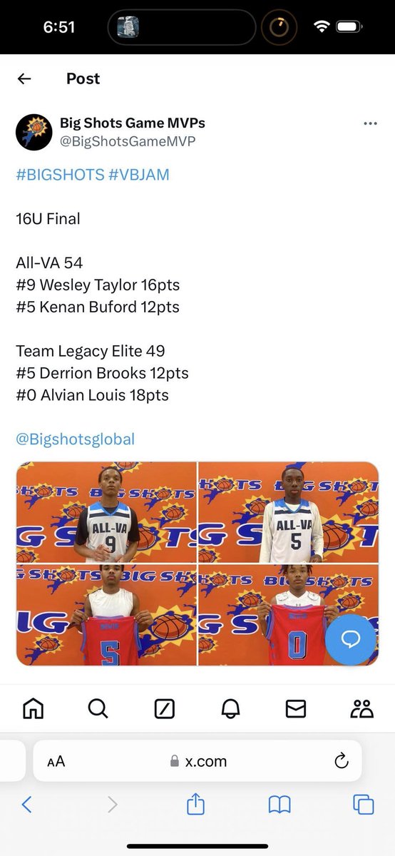 Big shout out to all our All-VA teams that were in action this past weekend at the Big Shots Virginia Beach Jam. Our 10U, 11U, 12U and 16U teams were in town for some bump. #WeWorkin 🫡