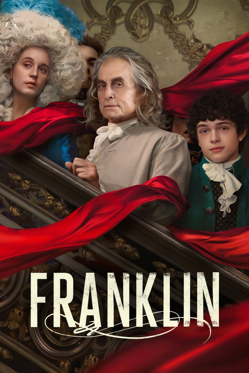 Happy to have music used in Apple TV's trailer for ‘Franklin’. Thanks to Evolving Sound 🖤❤️🖤