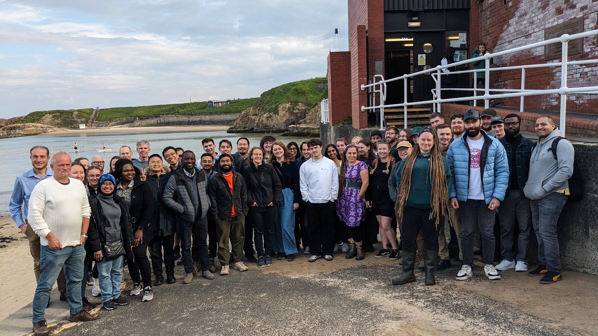 First day of <a href="/_aurainnovation/">Aura</a> CDT residential in offshore wind energy <a href="/NCLDoveMarine/">NCL Dove Marine Lab</a>. Hackathon for PhD students to find solutions to environmental challenges. Dragon's Den pitches to find winne: UV coating on turbines to reduce insect mortality! <a href="/SciencesNCL/">Sciences at Newcastle</a> <a href="/EPSRC/">Engineering and Physical Sciences Research Council</a> <a href="/NERCscience/">Natural Environment Research Council</a>