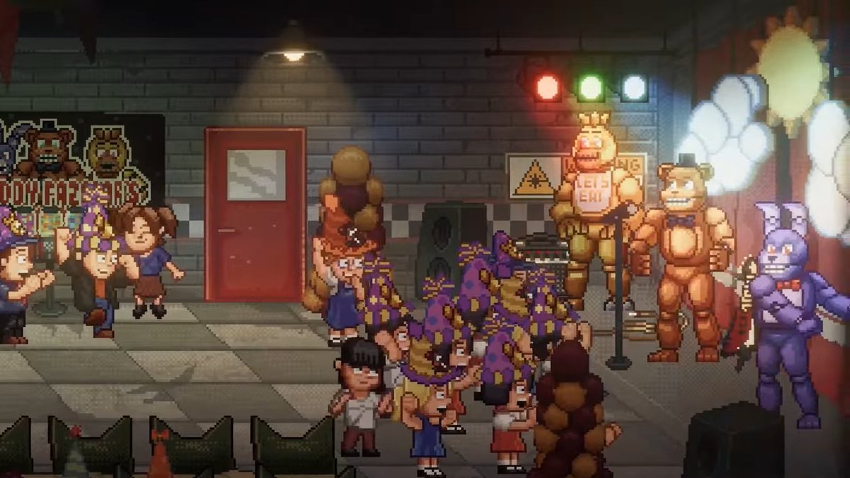 JonnyBlox's tweet photo. What are your thoughts on the new gameplay trailer for Five Nights at Freddy's: Into The Pit?! 👀🍕

Available to wishlist now on Steam!

#fnaf #fivenightsatfreddys #fazbearfrights #intothepit https://t.co/lk8wQvLejQ