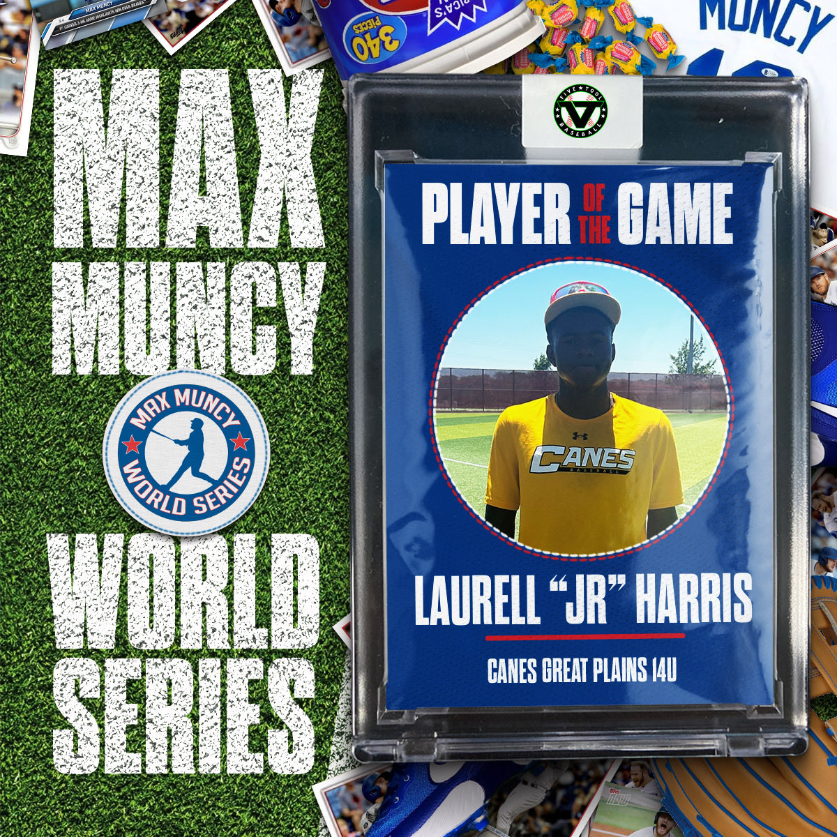 #MuncyWS F: <a href="/thecanesgp/">Canes Great Plains</a> 14U 8, 5 Star Performance DFW 2028 Woytek 4
PoG: Larrell “JR” Harris 2-4, RBI