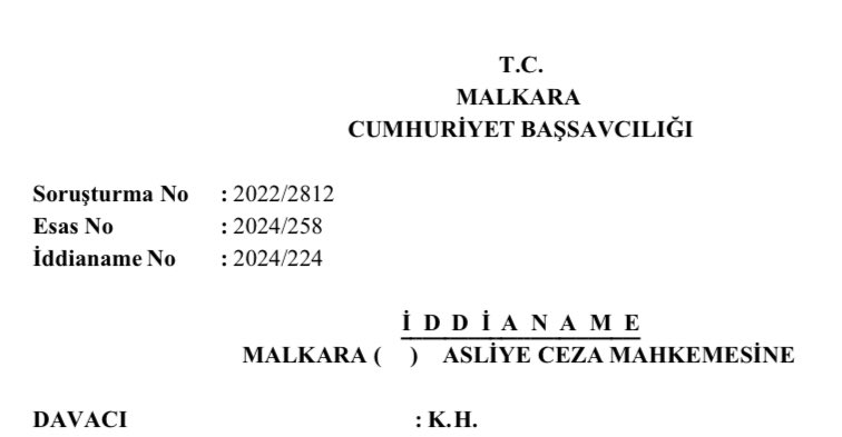 İddianame hazırlandı