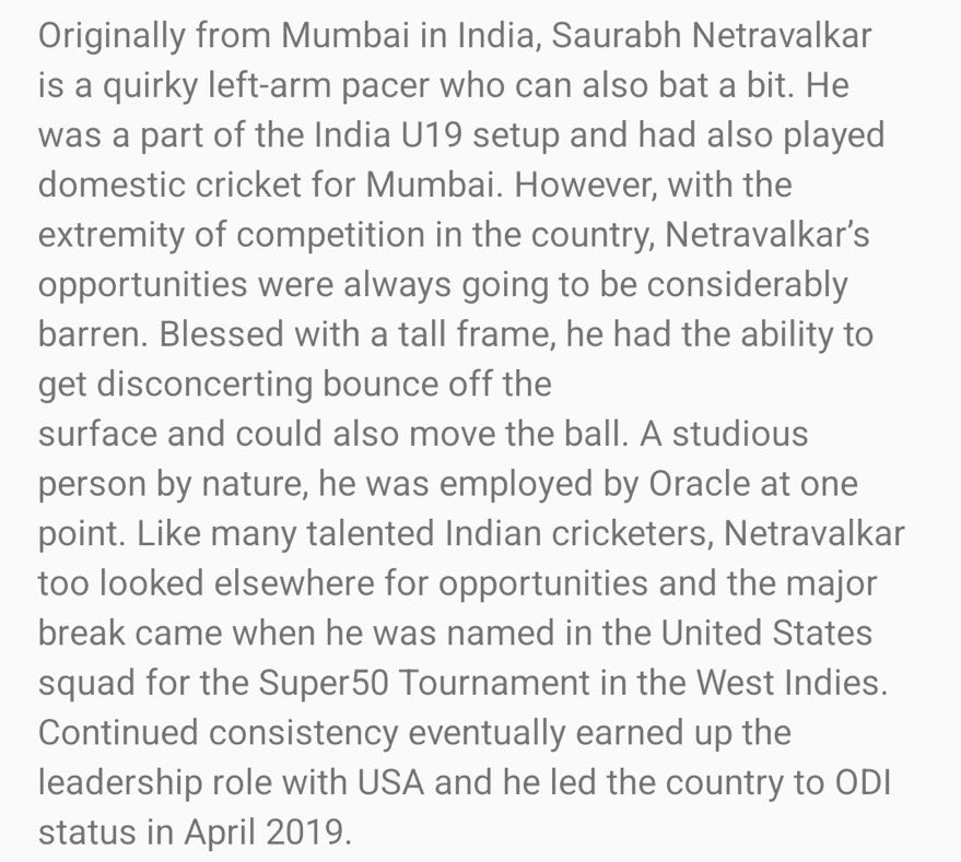 sureshsamy28's tweet image. Always a good players gets all the beating but this lad #Saurabh is absolute shrewd, made up his own career in foreign soil. Godspeed boi
@BCCI u r a fcuking 🤡