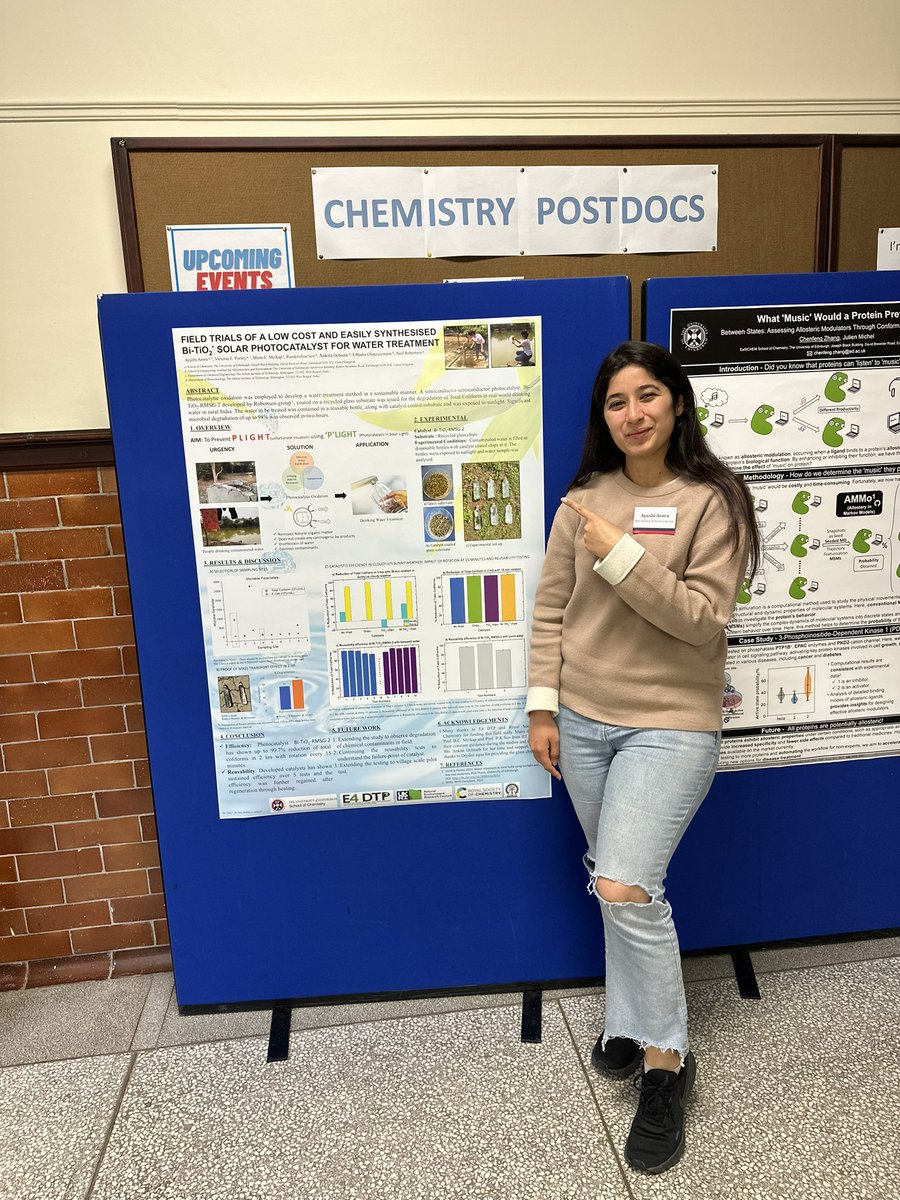 It was an incredible day meeting School of Chemistry alumni on 1st June and learning about their successful life journeys. I also got a chance to share my work with them via poster :) Thank you 
<a href="/EdinburghChem/">Chemistry Edinburgh</a>, <a href="/NeRoChem/">Neil Robertson Lab</a> &amp; <a href="/e3dtp/">E4 Doctoral Training Partnership</a> for this amazing opportunity.