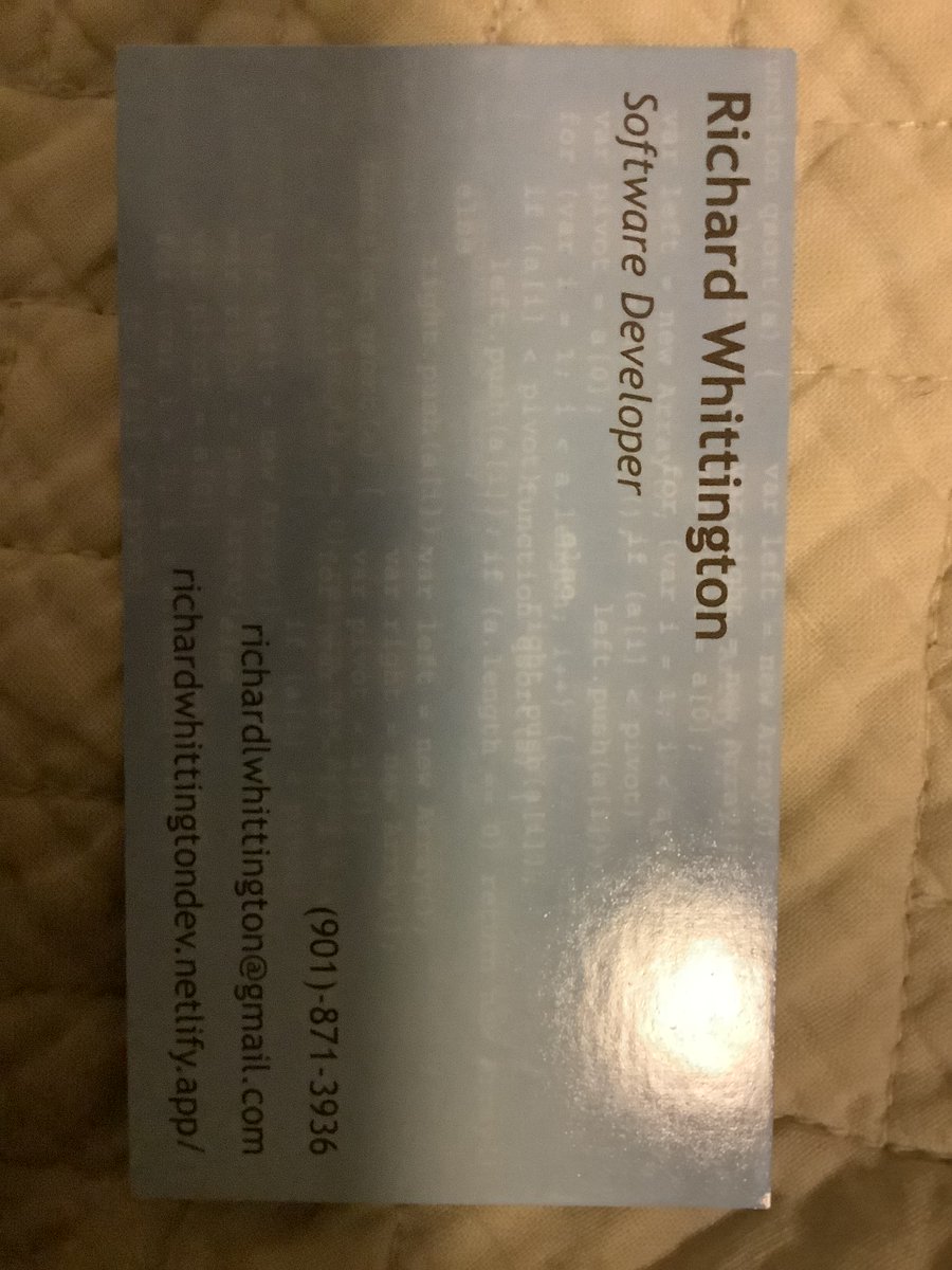 Richard Whittington tweet media