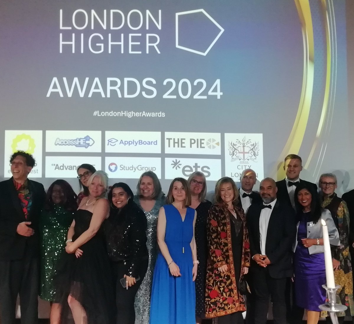Very proud of our four brilliant teams shortlisted in today's #LondonHigherAwards for healthcare partnership, contribution to EDI and especially colleagues working on Sustainablity Leadership and partnership communications who were Highly Commended! 🎉