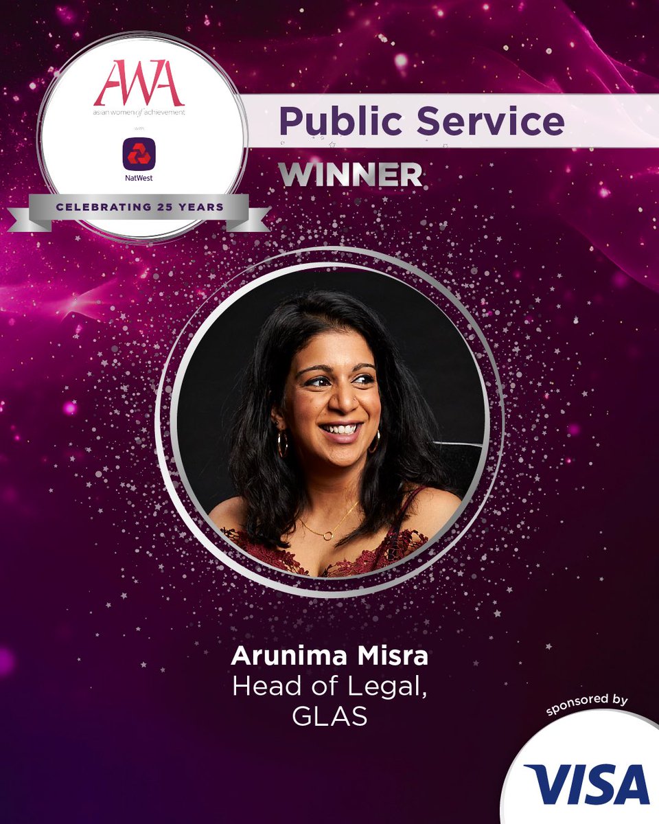 #AWA2024 Now time for our #PublicService Award, truly a role model to everyone, she is Arunima Misra! Congratulations! Sponsored by <a href="/visa/">Visa</a>