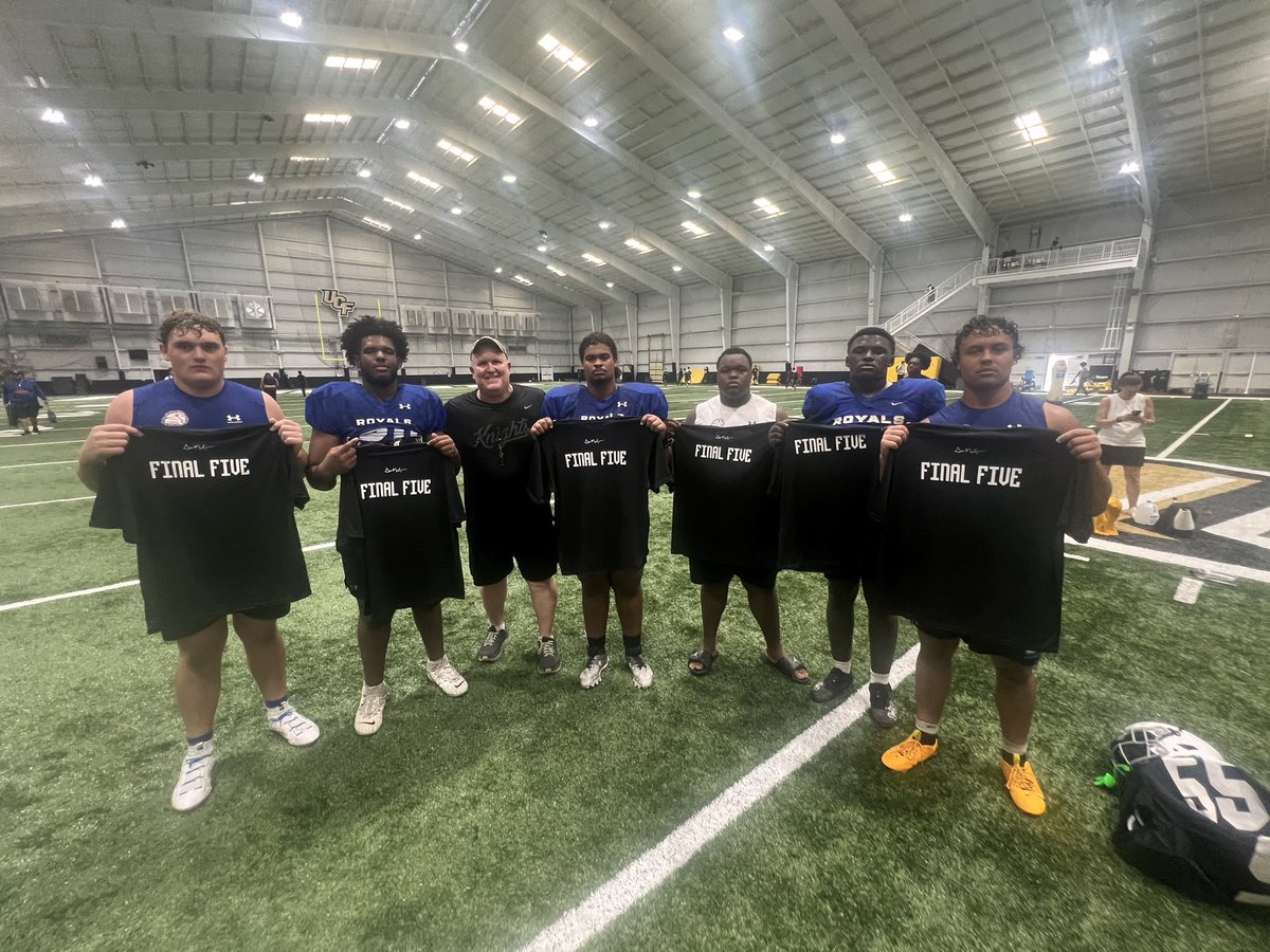 Jeff Conaway (@jeffconawaytfa) on Twitter photo Congrats <a href="/Royals__FB/">The First Academy Football</a> for winning the <a href="/UCF_Football/">UCF Football</a> 7on7! And well done big guys for getting after it inside in the AC! #BXB Congrats <a href="/Royals__FB/">The First Academy Football</a> for winning the <a href="/UCF_Football/">UCF Football</a> 7on7! And well done big guys for getting after it inside in the AC! #BXB