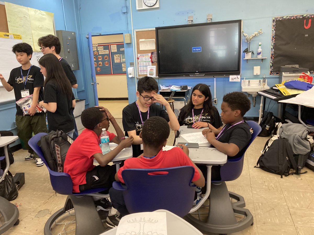Amazing day with <a href="/Cyphers4Justice/">Cyphers For Justice</a> youth <a href="/youthsummitnyc/">Youth Summit NYC</a>  instagram.com/reel/C74zGBKvl…