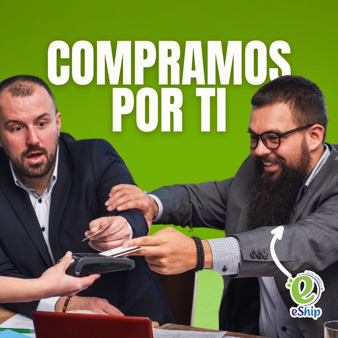 EShipLaSV's tweet image. ¿Quieres comprar algo en Estados Unidos pero no tienes tarjeta de crédito? Con nuestro servicio &quot;Compramos por Ti&quot;, ahora es posible. Disfruta de tus productos favoritos sin preocuparte por el proceso de compra. ¡Hazlo fácil y seguro, hazlo con Eship!  #CompramosPorTi