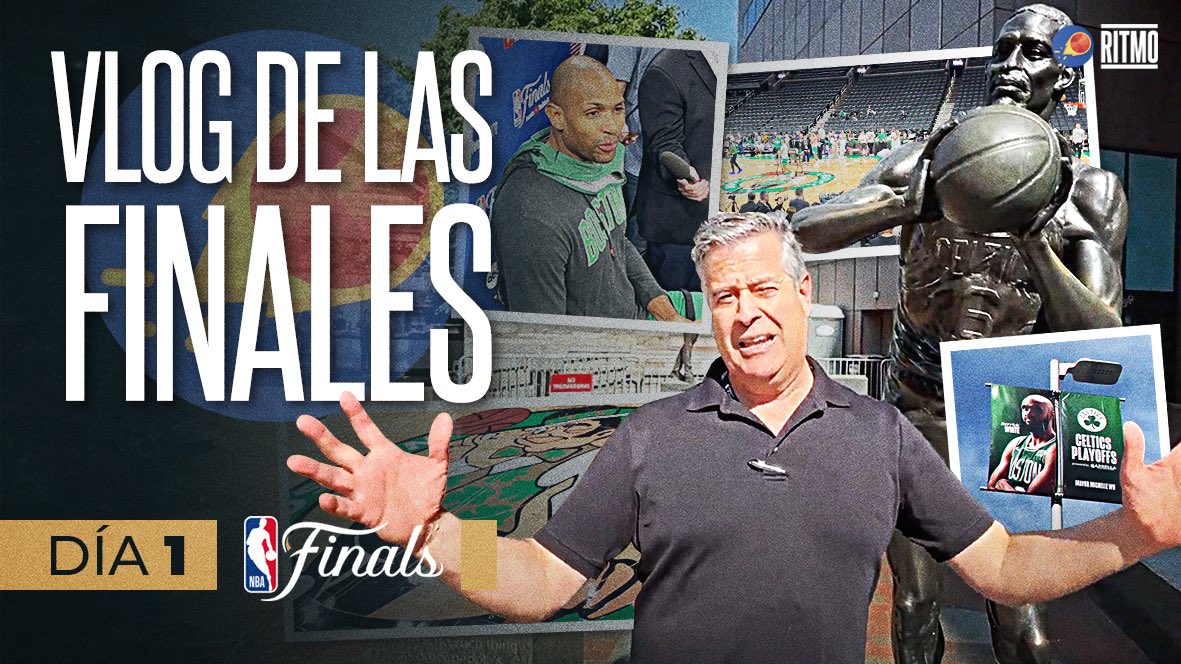 Media Day, recorrida por Boston y hasta una entrevista de <a href="/coachrear/">ariel rearte</a> a Red Auerbach.

Ya está publicado nuestro primer vlog de las Finales de la NBA.

👇 Link en la respuesta 👇