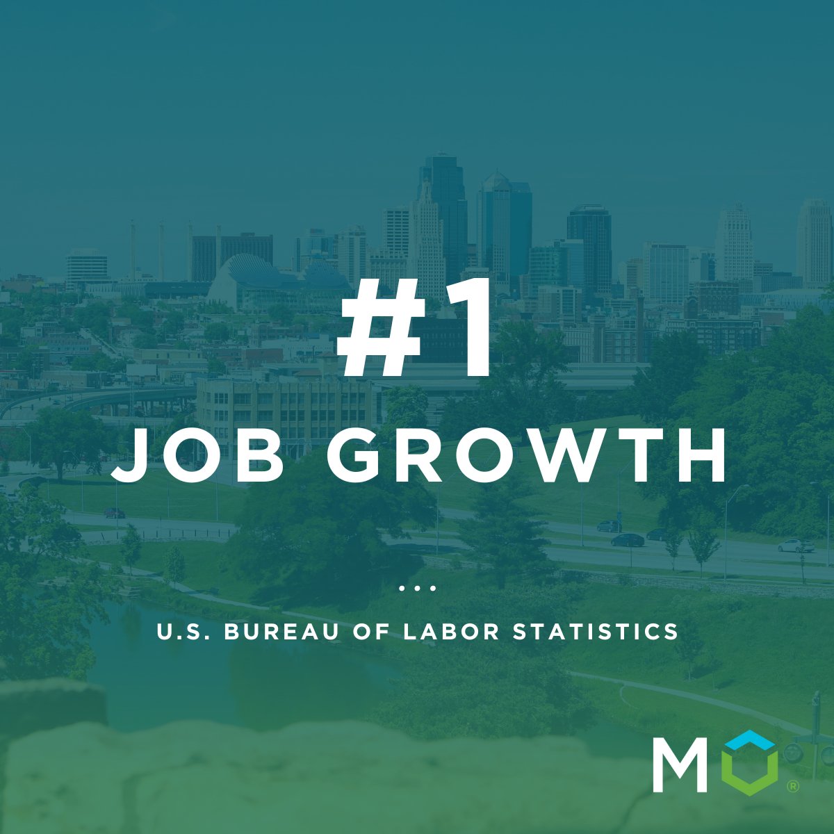 MOPartnership's tweet photo. Adding 16,700 jobs in April 2024 made Missouri #1 for #JobGrowth in the U.S. https://t.co/gowf71uatB

#Employment #Economy #BestState #TopState https://t.co/fkZOQwYahX