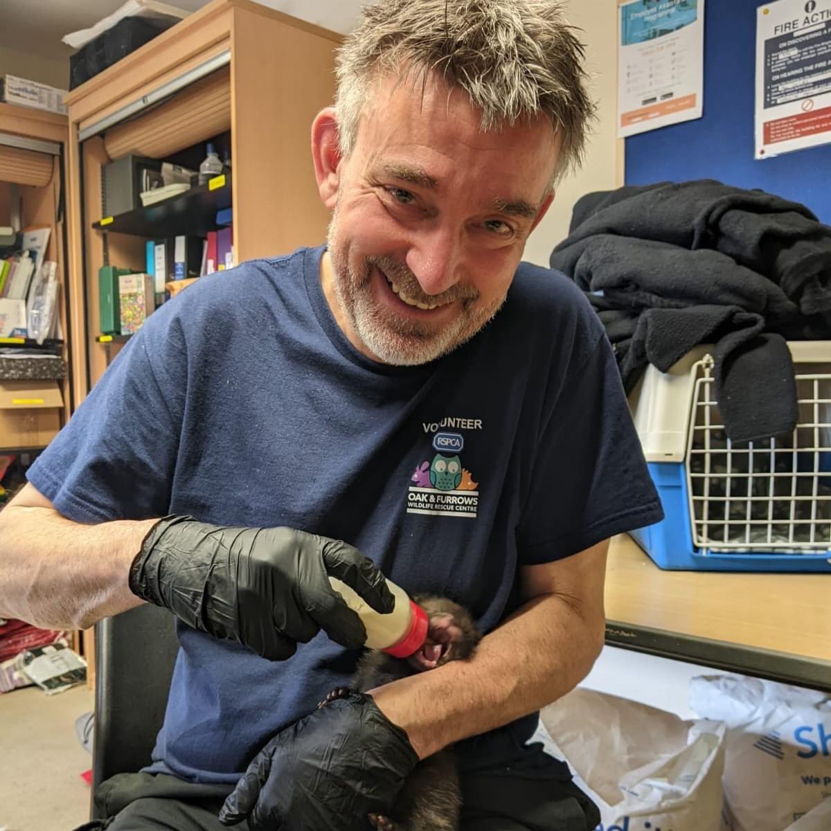 LauraAb69's tweet photo. ⭐ Volunteers Week Celebrations ⭐

Without Simon, RSPCA Oak &amp; Furrows wouldn't have the amazing data system and our computer system would implode! And also helps with the furry prickly and feathered ones that comes his way! Thankyou Simon for EVERYTHING you do! https://t.co/7aszvuN6WS