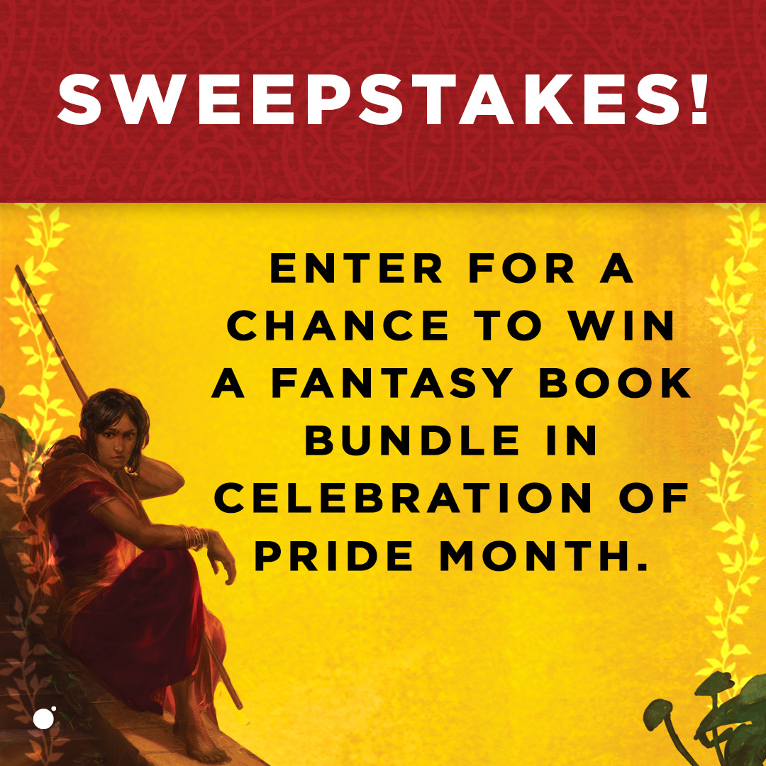 Enter for a chance to win a fantasy book bundle in celebration of Pride Month!

US: bit.ly/3Rdqq1D
UK: bit.ly/4c5LIq4

US &amp; UK only; no purchase necessary; 18+; ends 6/30/24