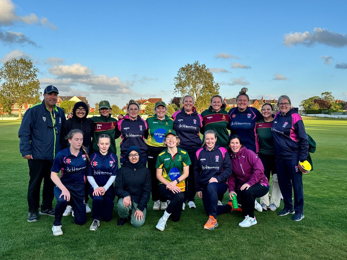 spcc_women's tweet photo. 2 games this week for the HB development team, 2 very different outcomes! Great match v @SNBLadiesCC who beat us by a cool 100 runs on Tuesday!!! But so much fun to play them. Then tonight a hard fought win v @HT_Hurricanes in the plate competition, what a week! https://t.co/TQWGGtMoEt