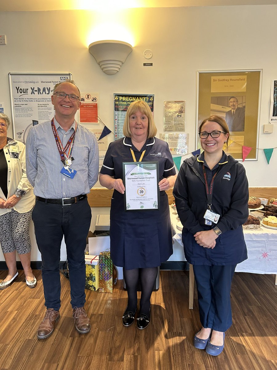 Sarahsent67's tweet photo. The @SFHradiology team wish Alison Luke a very long and happy retirement
Alison has been a Radiographer for 45 years, 24 of those as Lead for the  Newark site.
Enjoy your well deserved free time  @Lukeali8 @SFH_CSTO @Melissa_CS03 @ashegil211 #teamSFH https://t.co/ooIArizfCD