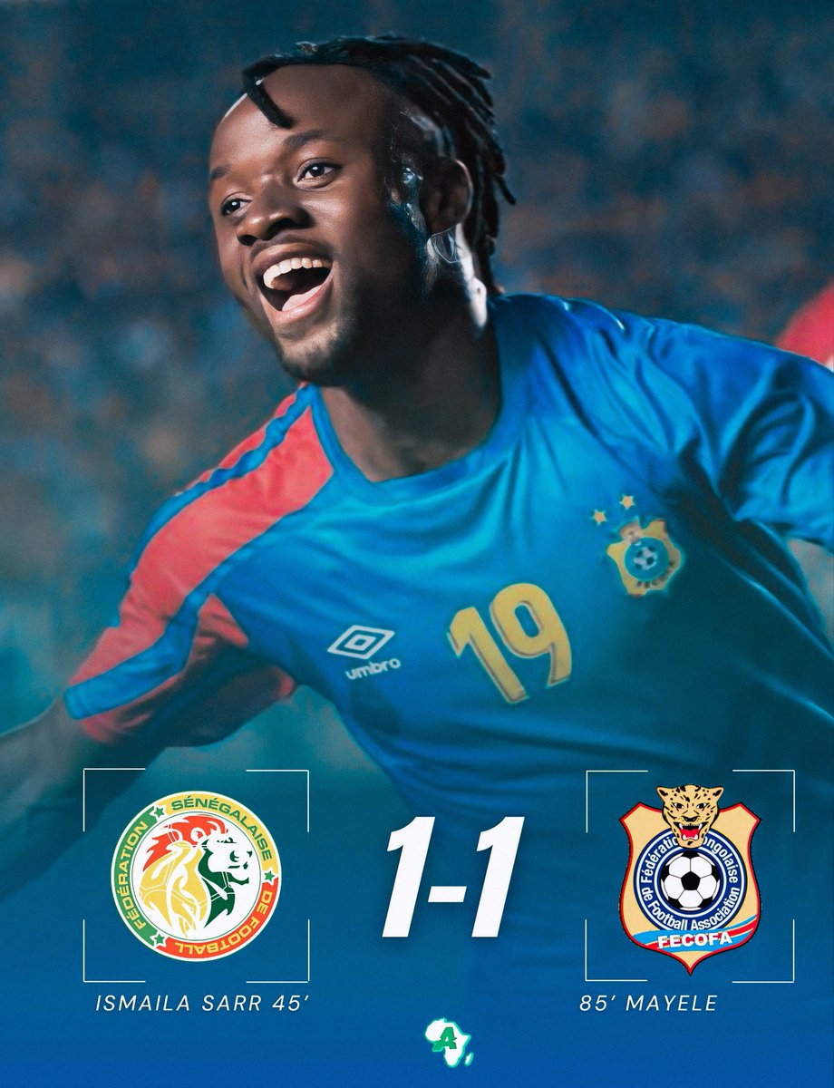 🚨 MATCH NUL DANS CE CHOC. 🇸🇳⚡️🇨🇩