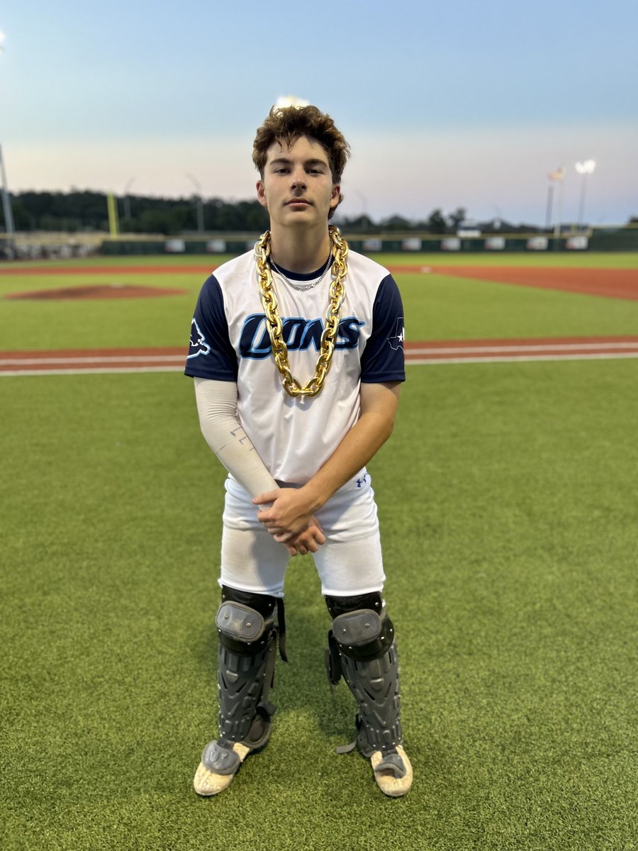 FiveToolSTX's tweet photo. F: @TXLionsBB_SB 18U 8, Northside Talons 4
PoG: @CSPokrifchak  2-3, RBI 
Hitter: @d3_brock3 2-3, 2 R https://t.co/4x2ZiPmRQ3