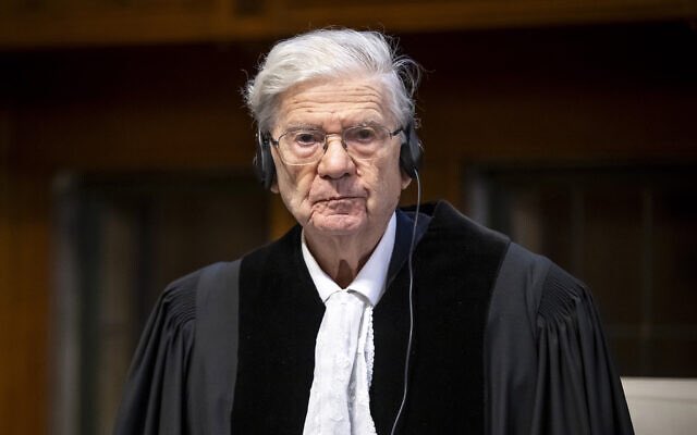 GeneralMCNews's tweet photo. BREAKING: Israeli judge resigns from International Court of Justice. https://t.co/kxioOj2D8q