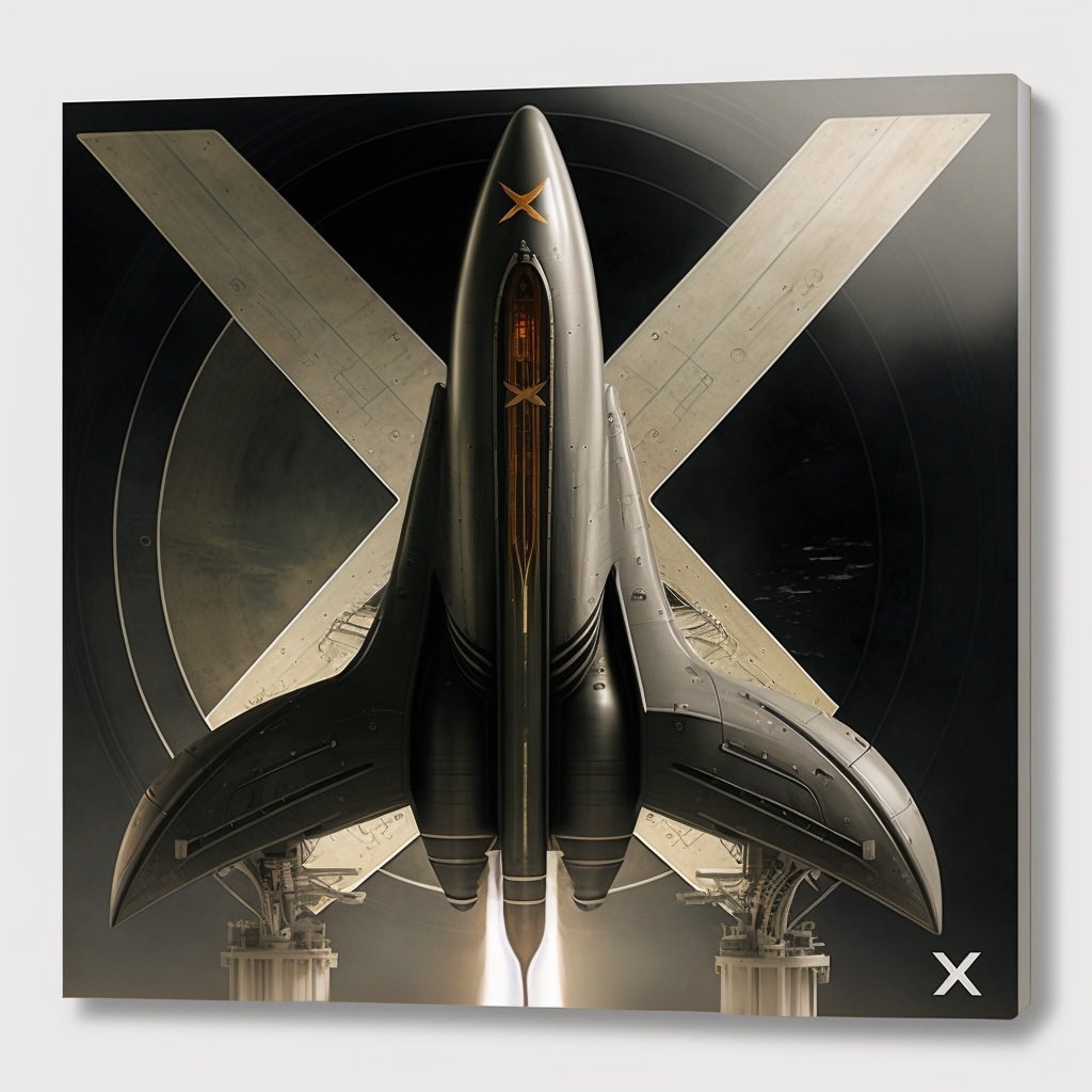 JeffAshcroft's tweet photo. Called it! Made these @X stainless steel @ElonMusk rockets over a year ago! https://t.co/VVJX4GahFu