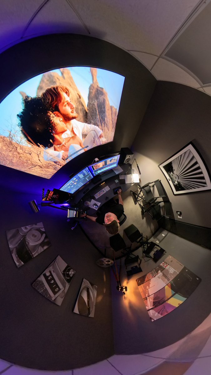 A 360 view of my <a href="/Avid/">Avid</a> <a href="/MediaComposer/">Avid Media Composer</a>  demo editing suite. Sweet!! #editing #avid #postproduction