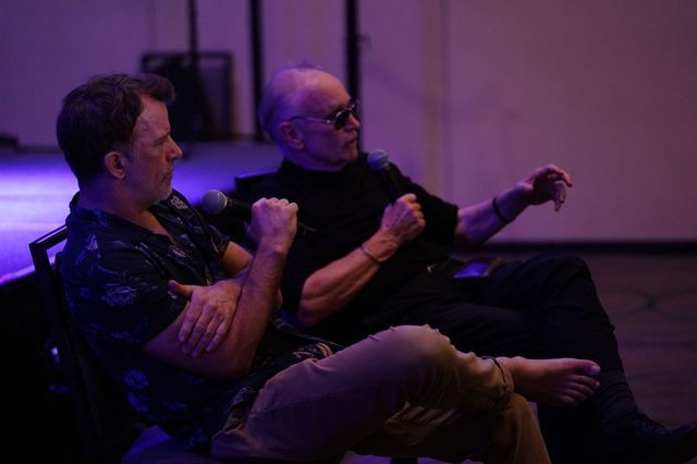 CITDConference's tweet photo. Stephen Bassett &amp; Thomas Jane at their Workshop. 
#CITD #CITD24 #UFOtwitter 
@SteveBassett @ThomasJane https://t.co/cU7Jl0z3J9